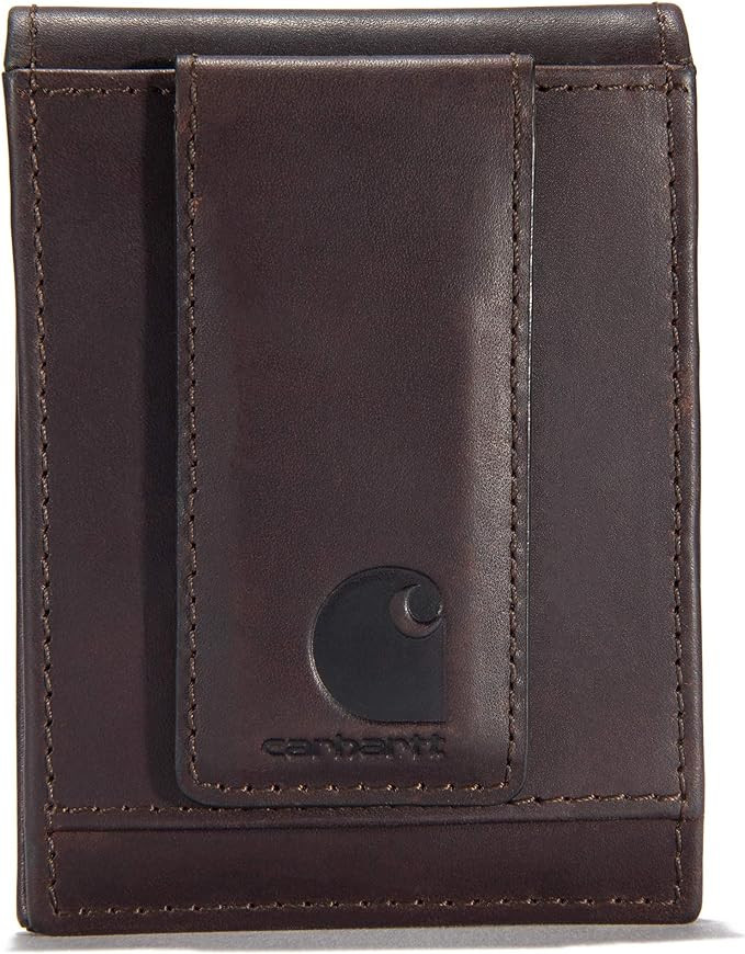Carhartt Men's Durable Oil Tan Leather Wallets, Available in Multiple Styles | Amazon (US)