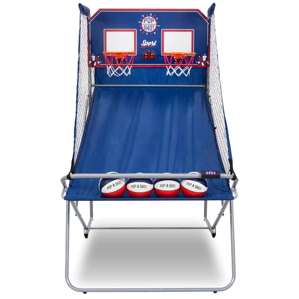 Pop-A-Shot - Dual Shot Sport | Arcade Basketball Game for Home | Paddle Scoring Hoop, 10 Game Mod... | Amazon (US)