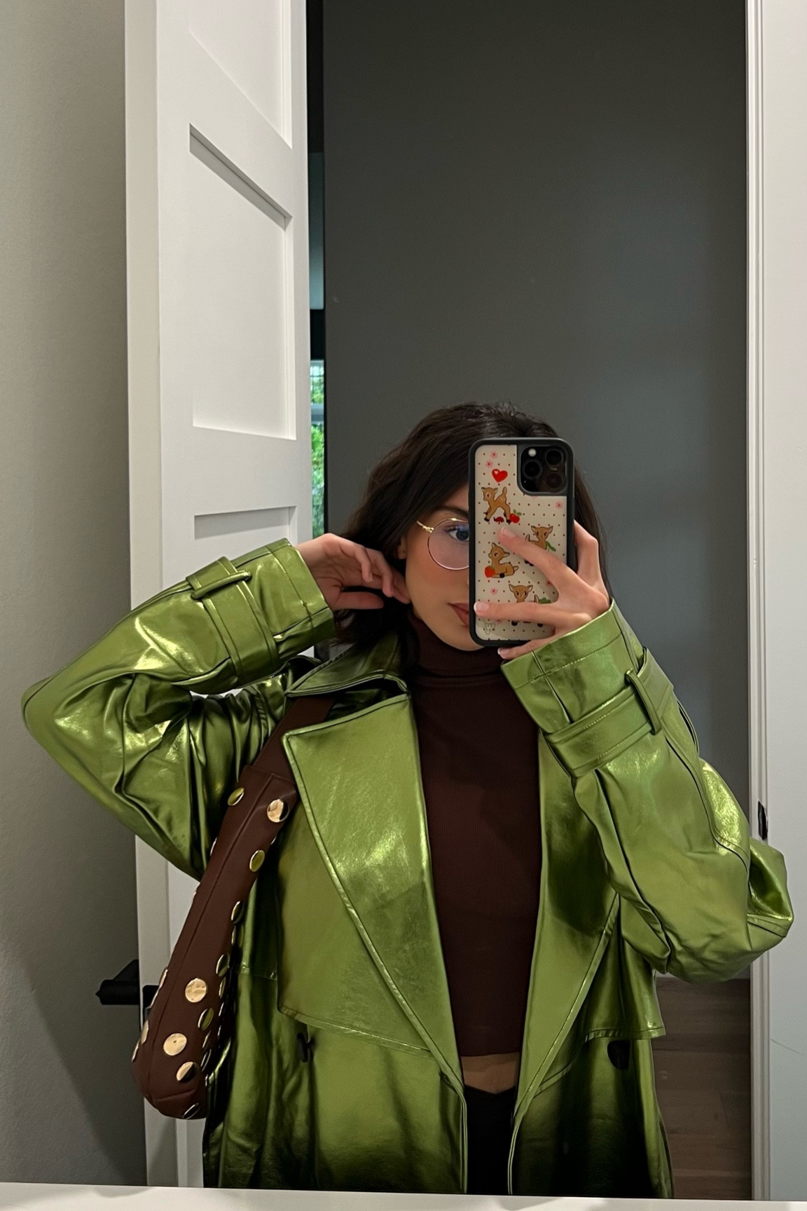 metallic coat