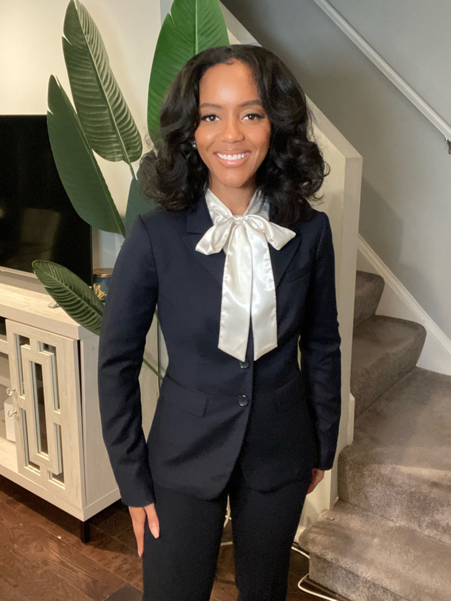 A navy suit, especially for an interview is my personal favorite suit. 😍

#LTKstyletip #LTKworkwear