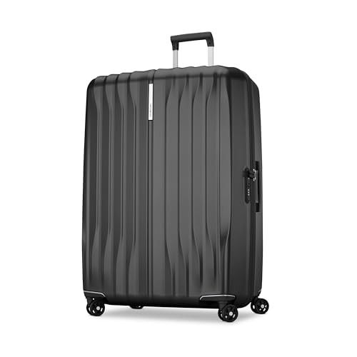 Samsonite UpLIFT X-Large Checked Hardside Luggage with Spinner Wheels - Airline-Approved, TSA Lock, Adjustable Handle System - Polycarbonate Hard Suitcase for Ultra Lightweight Travel - Phantom Black | Amazon (US)
