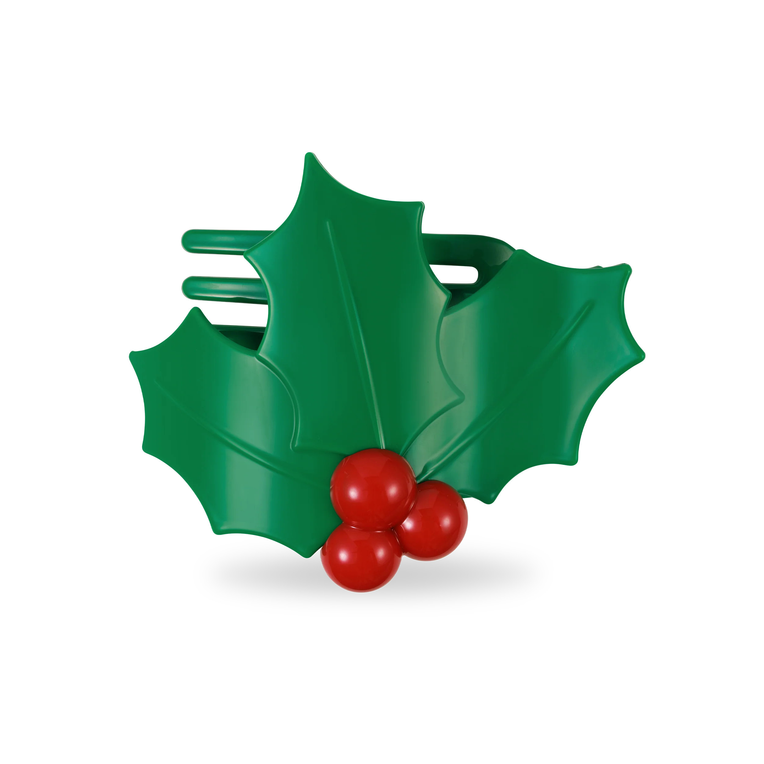 Holly Leaves Flat Hair Clip | TELETIES