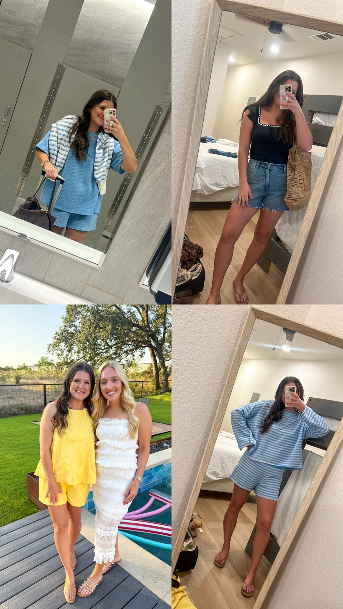 What I packed for my girls trip / bachelorette weekend as a mom in my comfy lounge set era. Wearing a medium in everything!

Girls weekend / girls night outfit / bachelorette party outfit / date night outfit / brunch outfit / summer outfit / fall outfit / lounge set / comfy lounge set / matching set / comfy matching set / mom outfit / mom matching set / comfy mom outfit / comfy outfits / casual cute outfit / comfy cute outfit / airport outfit / travel outfit / travel set / travel lounge set / blue outfit / striped outfit / yellow outfit / Amazon matching set / Amazon outfit / black swimsuit / mom swimsuit / comfy cute

#LTKmomlife #LTKTravel #LTKSwim