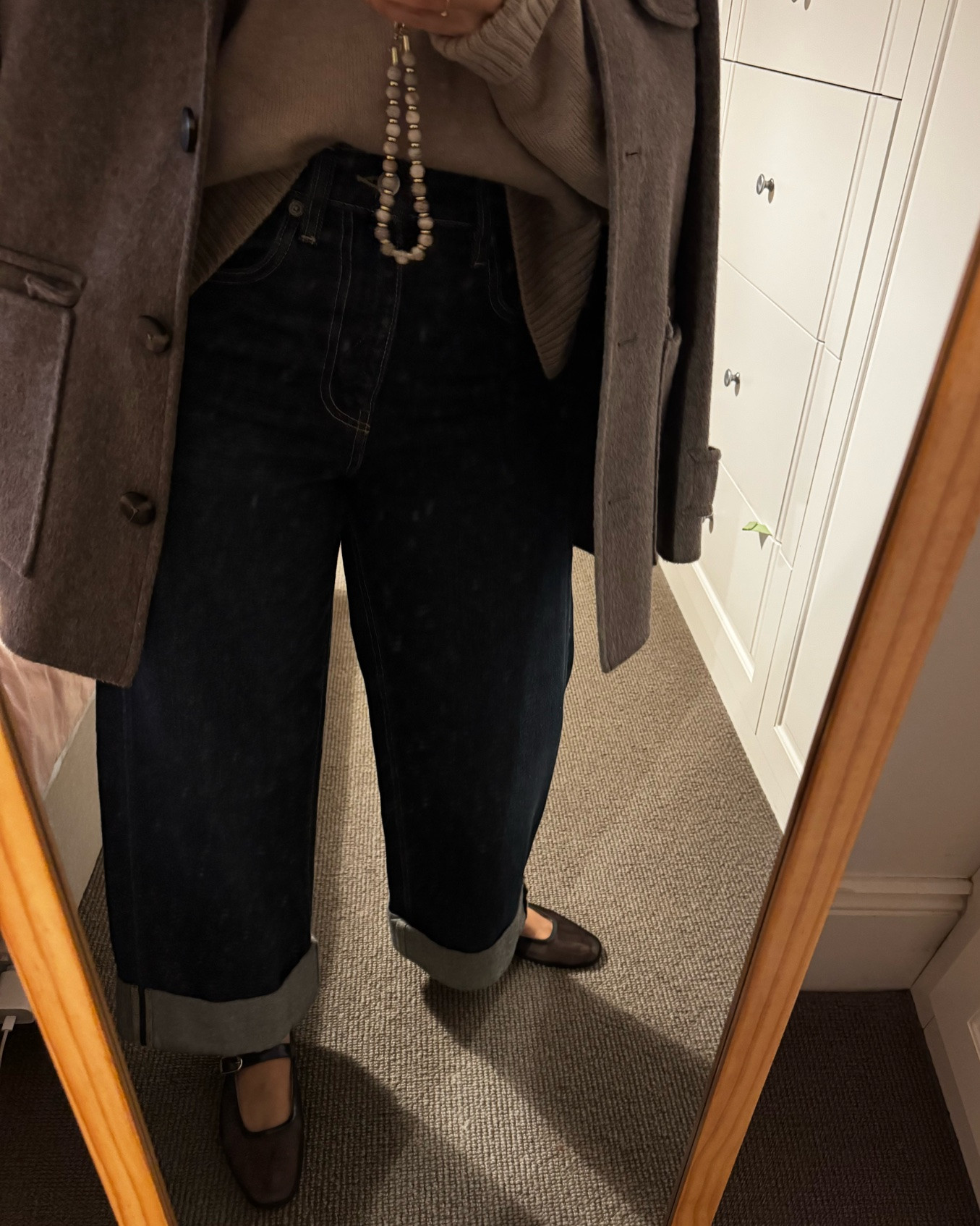 Mango dark denim turn-up jeans, size 36. Super comfy!

#LTKaustralia #LTKwinter