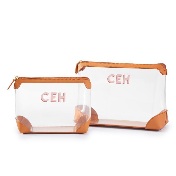 Clear Pouch, Set of 2 | Mark and Graham