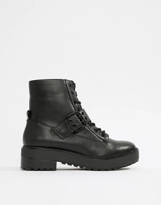 Bershka - lace-up boots | ASOS DE