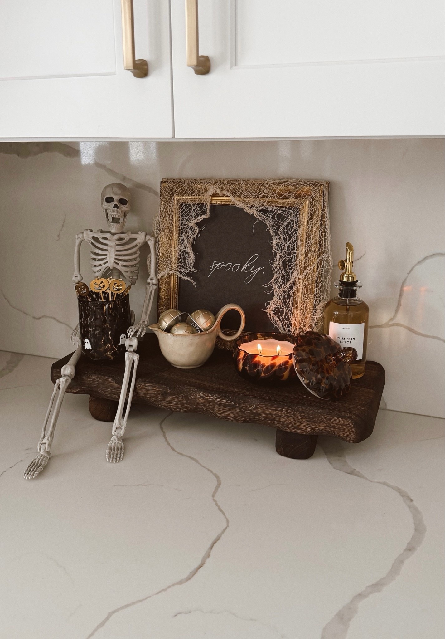 Spooky print just sold out but found 2 similar styles here with BOO 👻 

#halloweenart #halloween #codfeebar

#LTKSeasonal #LTKHome