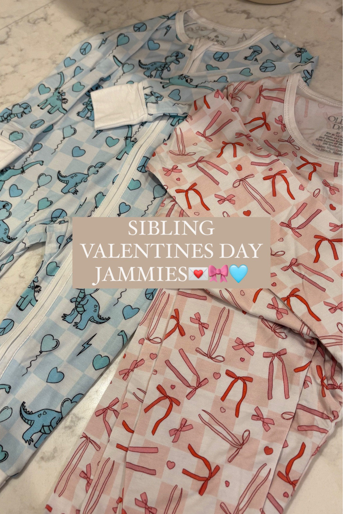 these Valentine’s Day Jammie’s are to die for if you’re looking for boy & girl! From Ollie’s day! 🩵🎀 

#LTKKids #LTKGiftGuide #LTKSeasonal