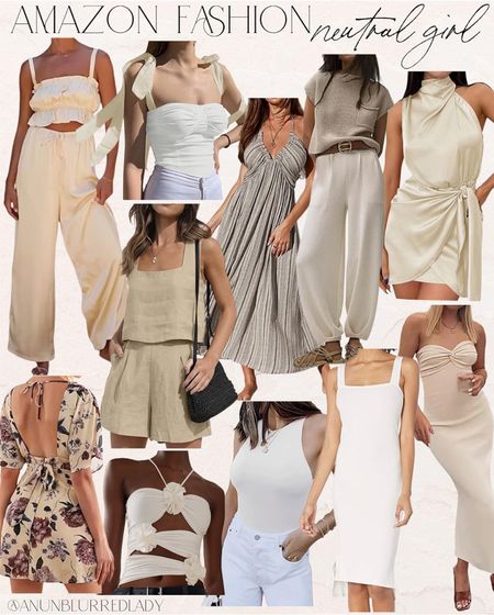 Amazon Neutral fashion finds and favorites for the warm weather! Vacation inspo for your next trip. #Founditonamazon #amazonfashion Amazon fashion outfit inspiration 

#LTKSaleAlert #LTKSeasonal #LTKStyleTip