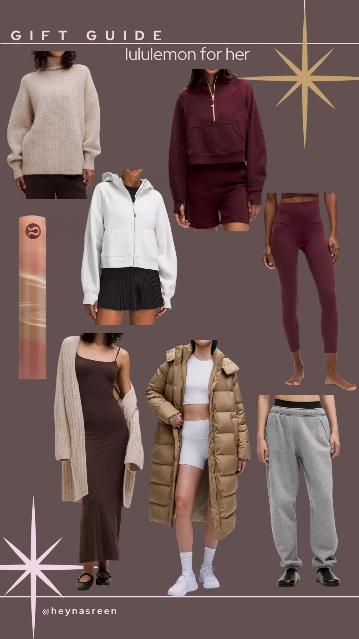 @lululemon gift guide for her #lululemoncreator #ad

#LTKGiftGuide #LTKHoliday