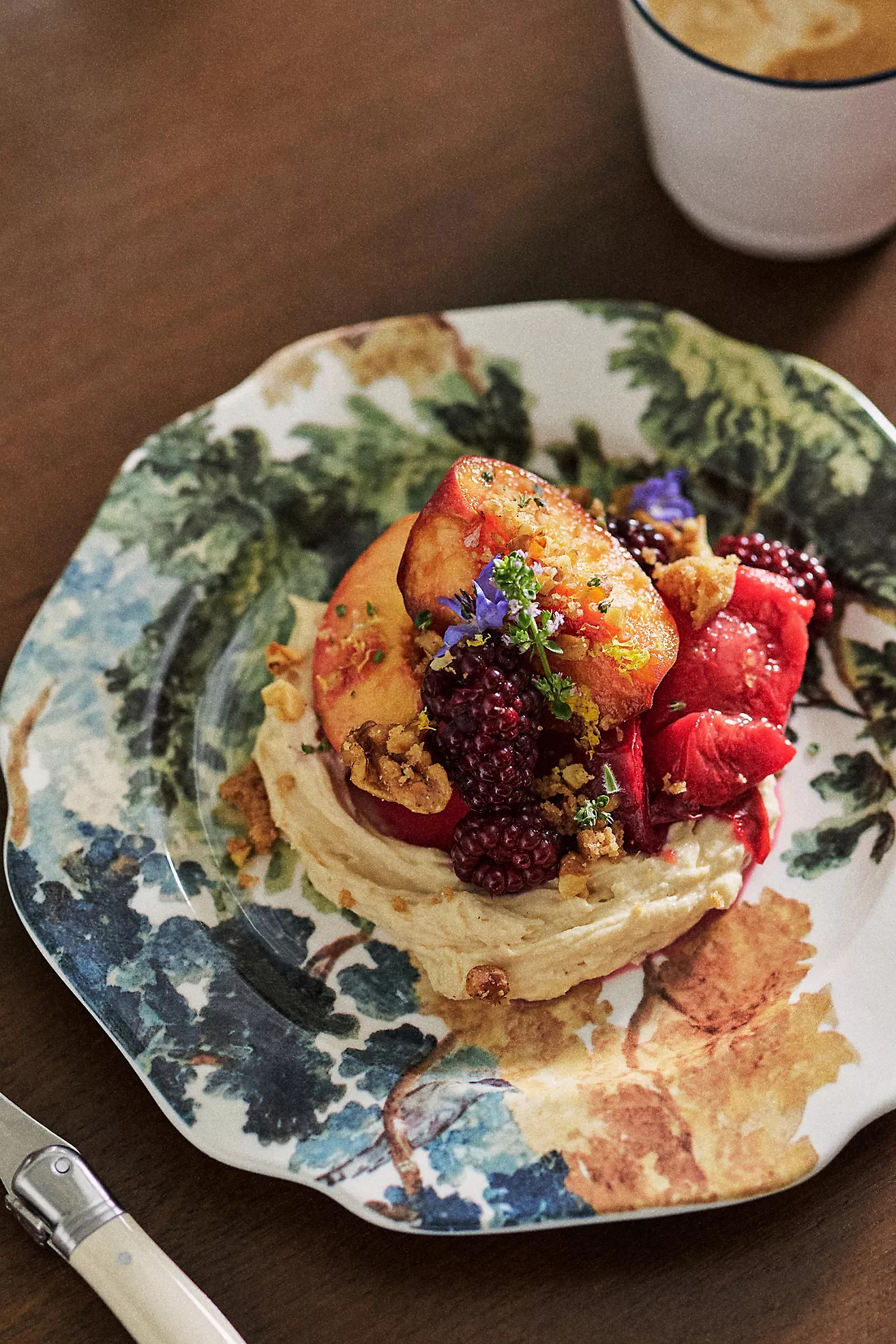 Judarn Stoneware Dessert Plate, Set of 4 | Anthropologie (US)