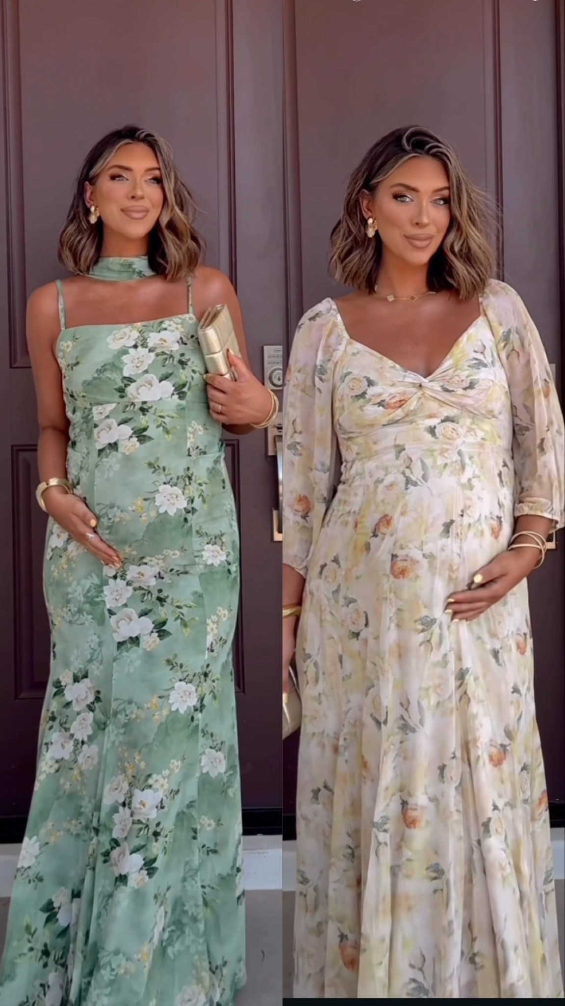 Linking my favorite Baltic born bump friendly dresses! 💛 I did a medium in these! Discount code: HAYLEYALAINES15BB

#LTKBump #LTKOver40 #LTKootd