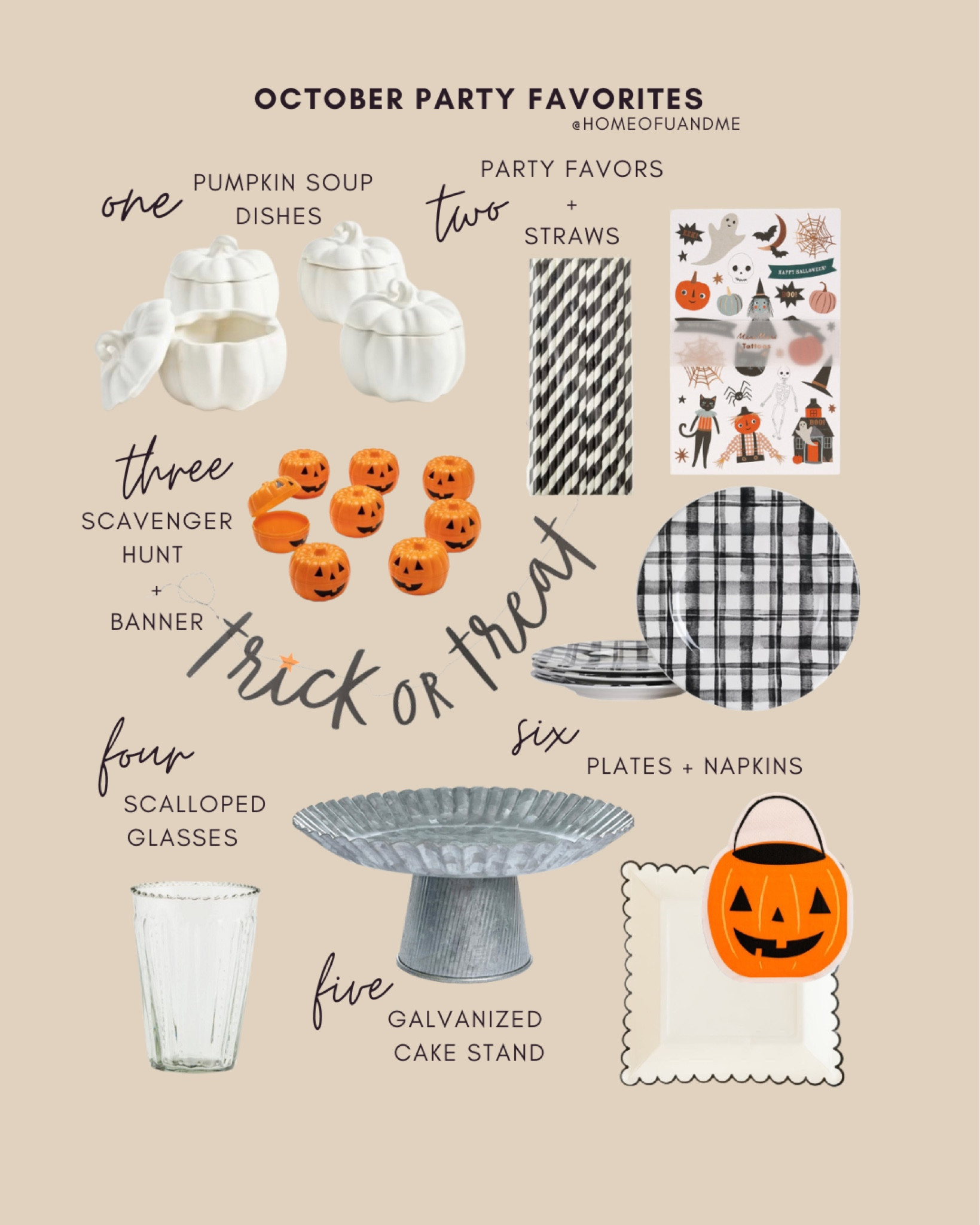 October party favorites 

#LTKSeasonal #LTKHalloween #LTKhome