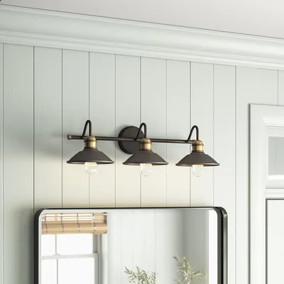 Tory 3-Light Olde Bronze Vanity Light | Wayfair North America