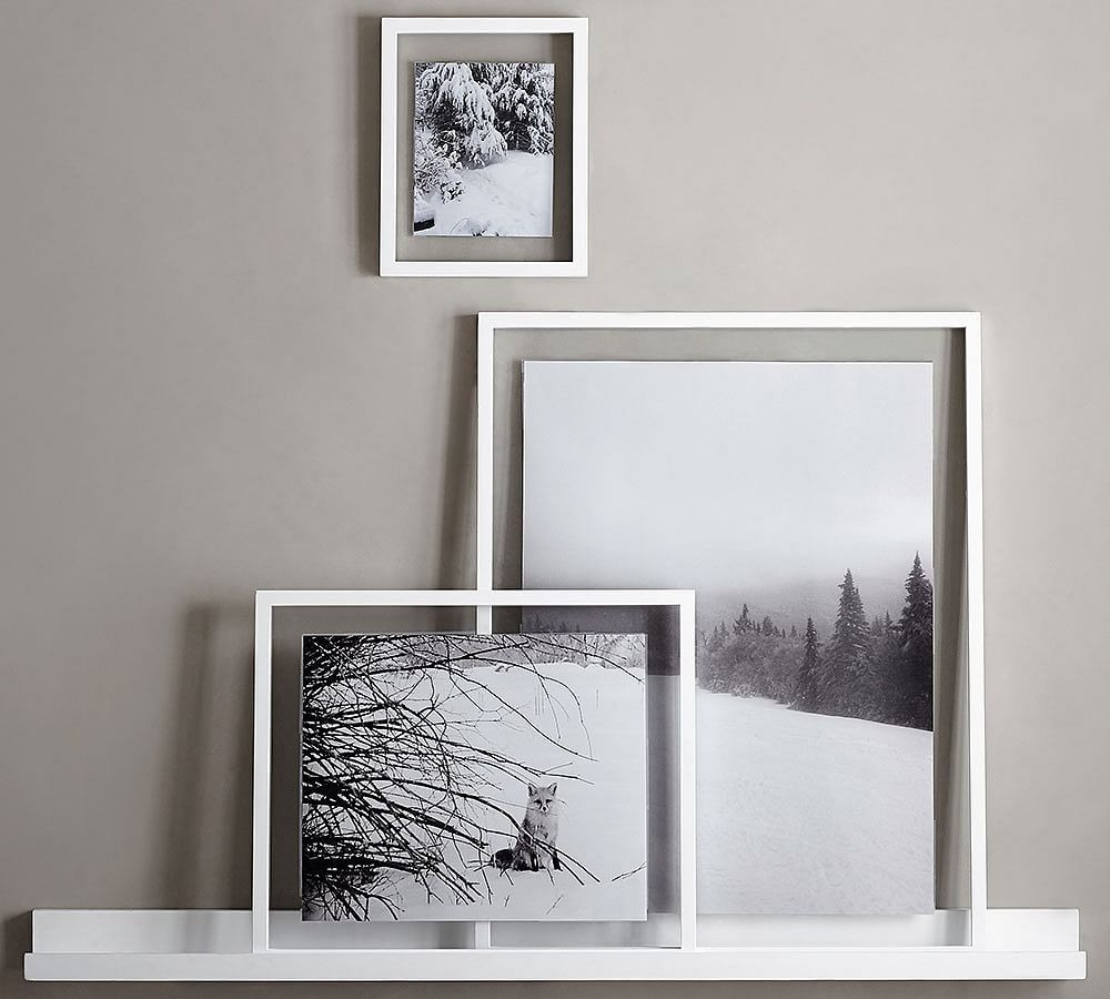 Floating Wood Gallery Frames | Pottery Barn (US)