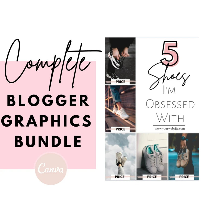 COMPLETE 120 Blogger Editable Canva Templates Instagram Story Feed Grid, Pinterest, Liketoknow.it... | Etsy (US)