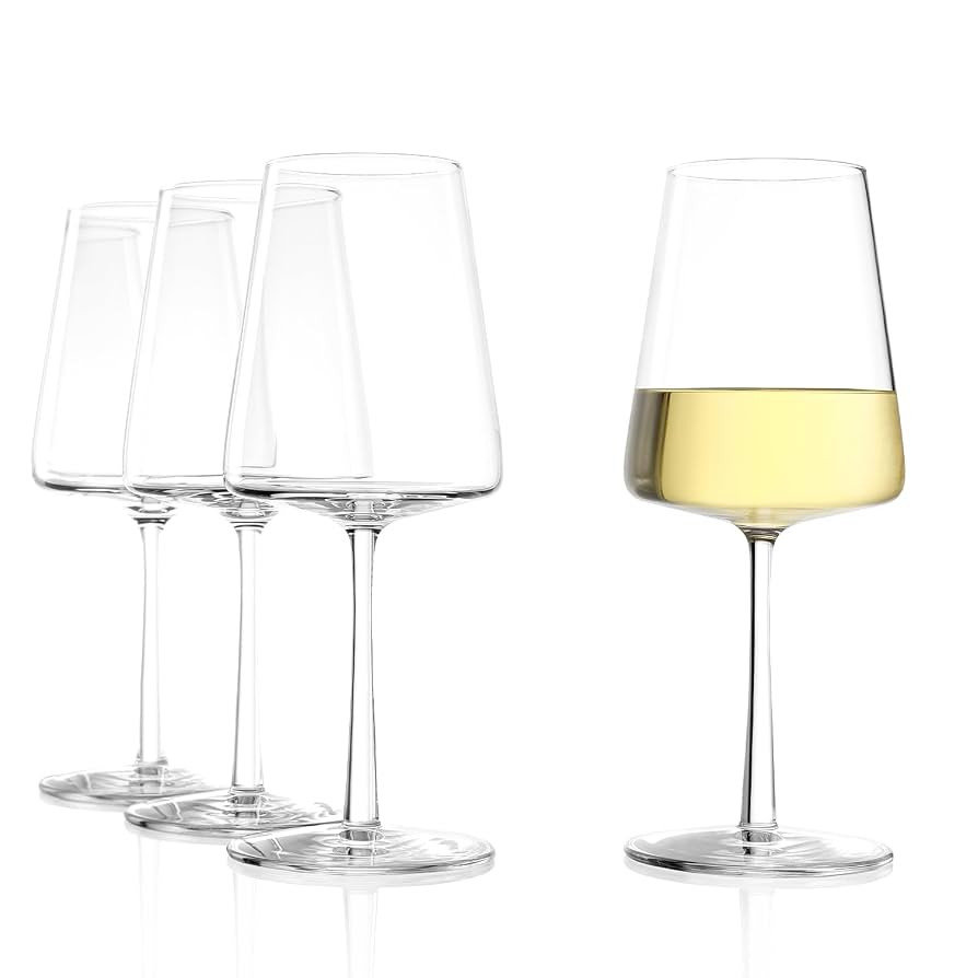 Stölzle Lausitz Power 13.5 Oz White Wine Glass (Set of 4) - Lead-Free Durable Glassware, Dishwas... | Amazon (US)