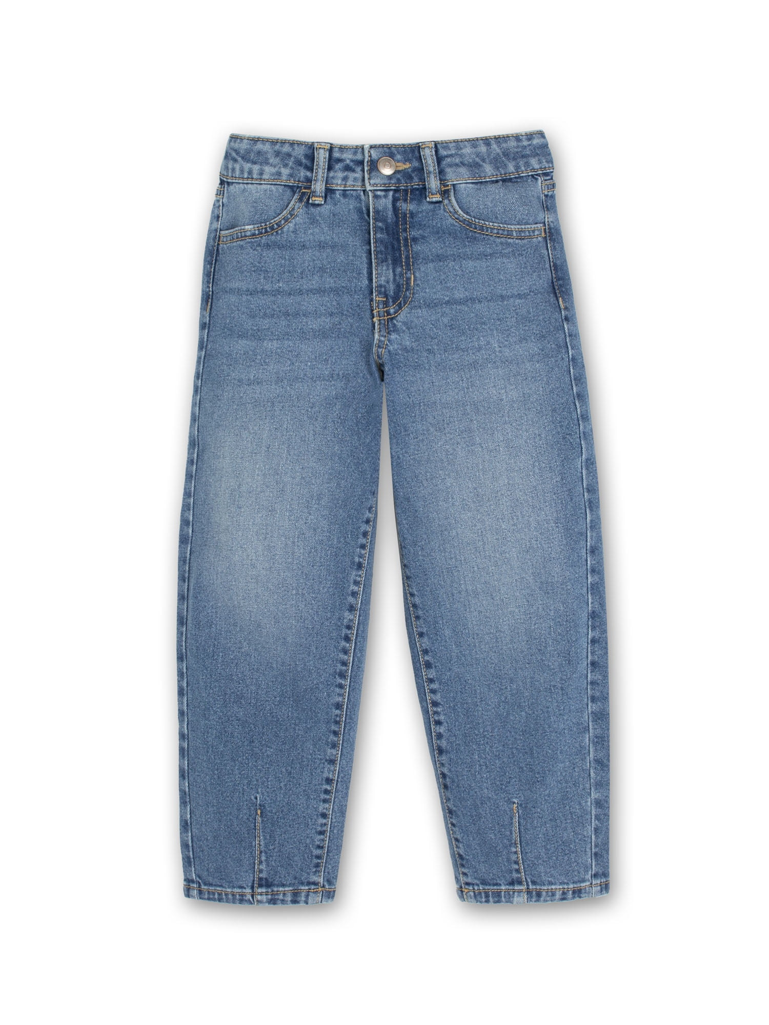 Wonder Nation Girls Barrel Jean, Sizes 5-18 | Walmart (US)