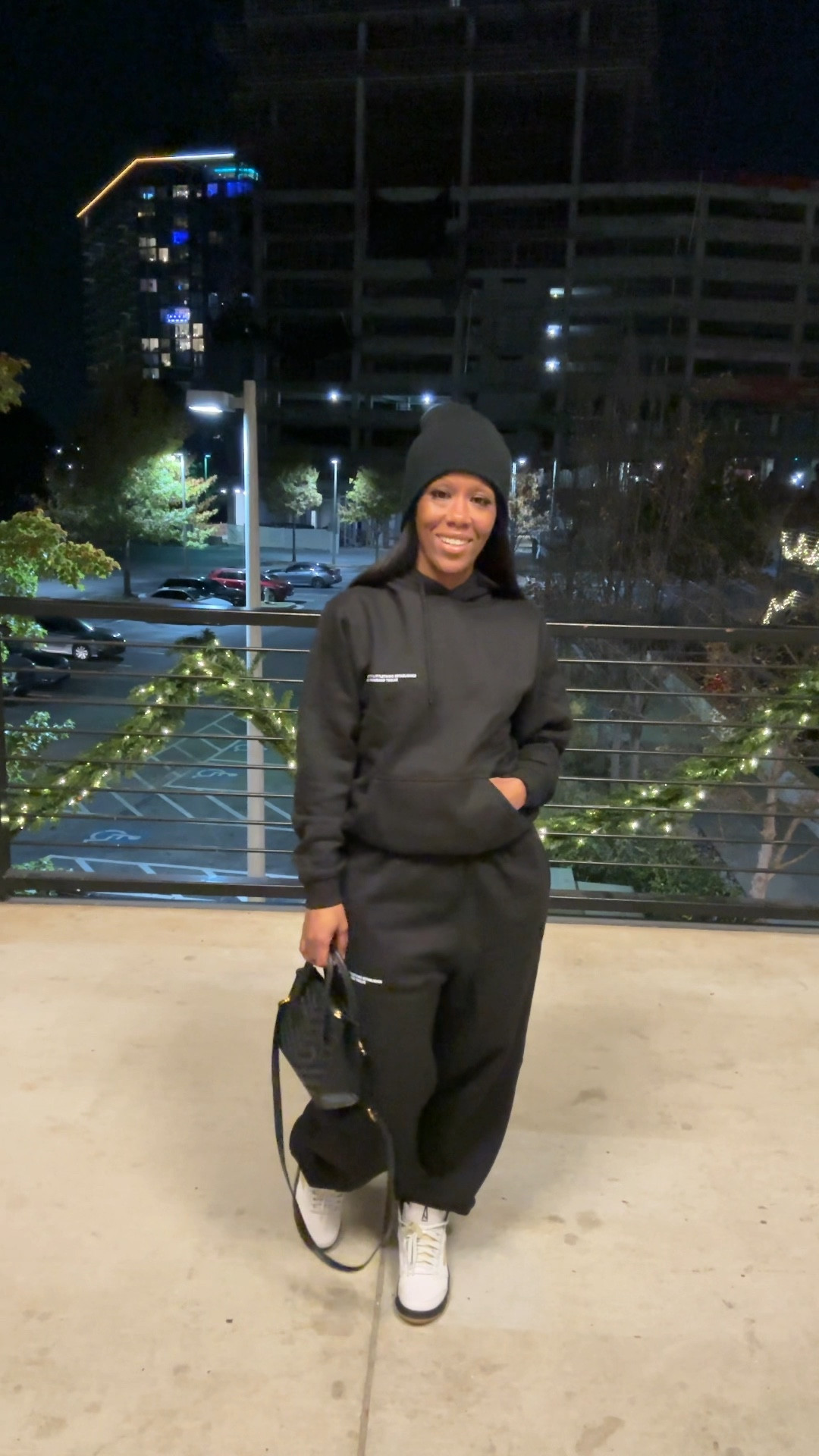 Winter essentials:
1. Hoodie
2. Sweatpants
3. Beanie 
I’m wearing a size small in matching set

#LTKstyletip #LTKSeasonal #LTKshoecrush