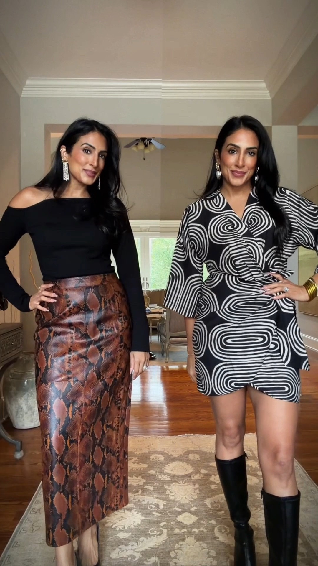 Date Night on
sale! Animal
Prints, boots, jewelry and more

#LTKootd #LTKOver40 #LTKSaleAlert