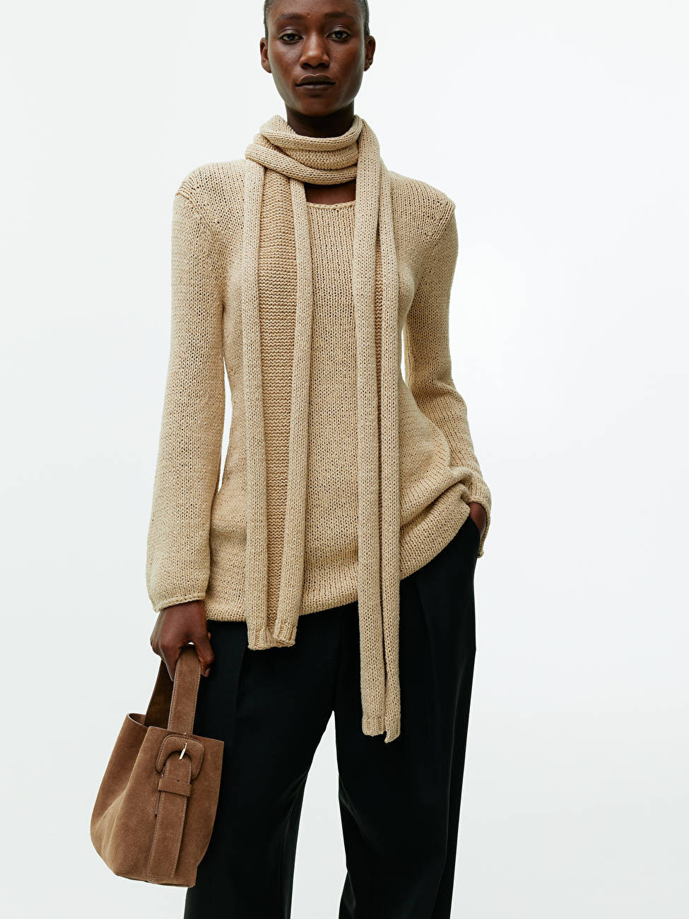 Suede Crossbody Bag | ARKET (US&UK)