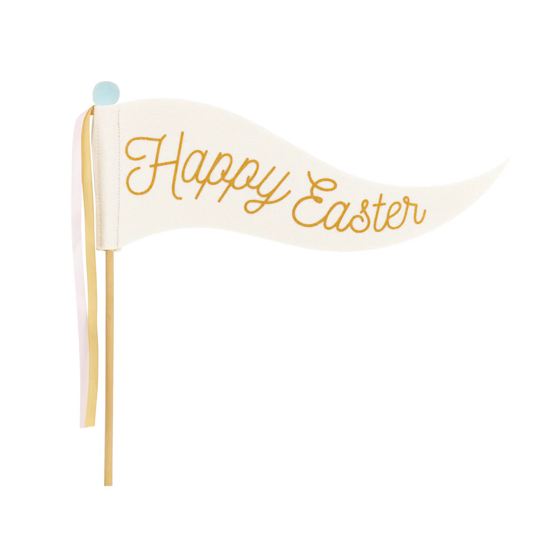 Happy Easter Felt Pennant | My Mind's Eye