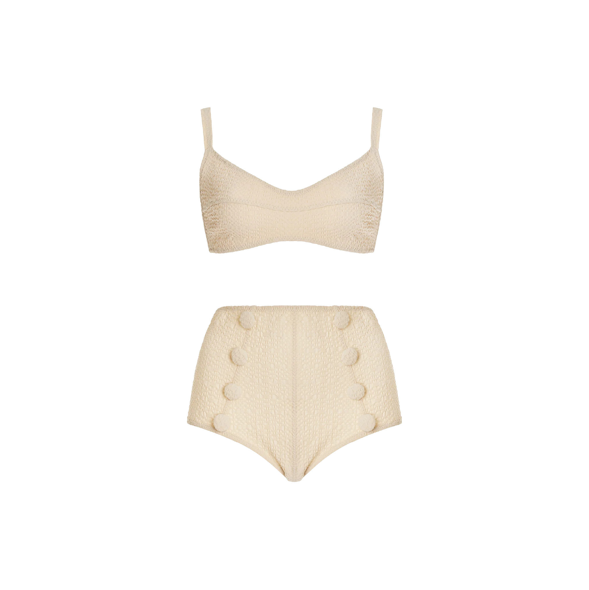 Balconette High Waist Bikini | Le Weekend Studio