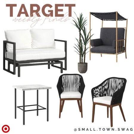 Black and white modern target patio!
.
.
.
.
.

Target patio // patio// patio furniture // family fun // outdoor living // patio set // table // chairs / dining set // dining // couch // sofa // love seat // loveseat // conversation set // outdoor dining // patio table and chair // porch // outdoor furniture // outdoor rugs // rug // rugs //
Home decor // boho // modern home 

#LTKhome #LTKSeasonal #LTKsalealert