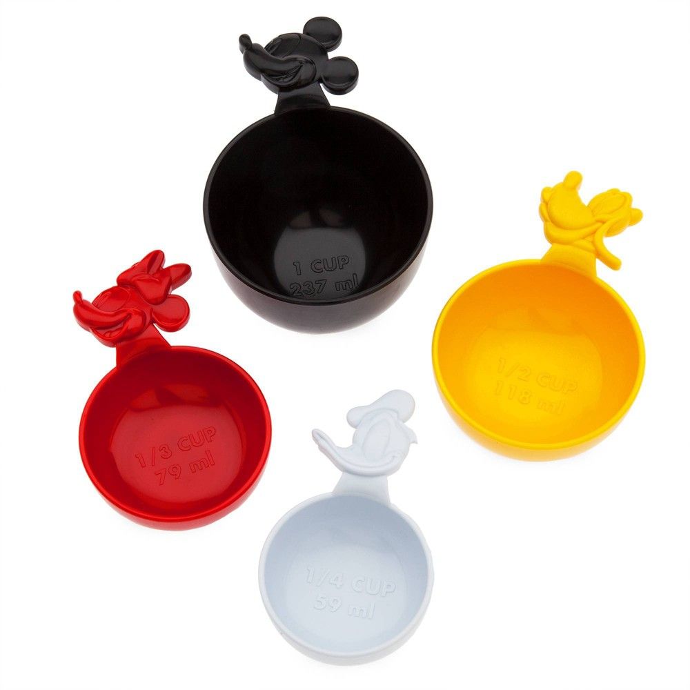 Mickey Mouse & Friends 4pc Plastic Measuring Cup Set - Disney store | Target