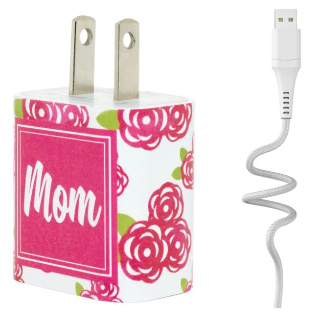 Mom Pink Flower Gift Set | Classy Chargers