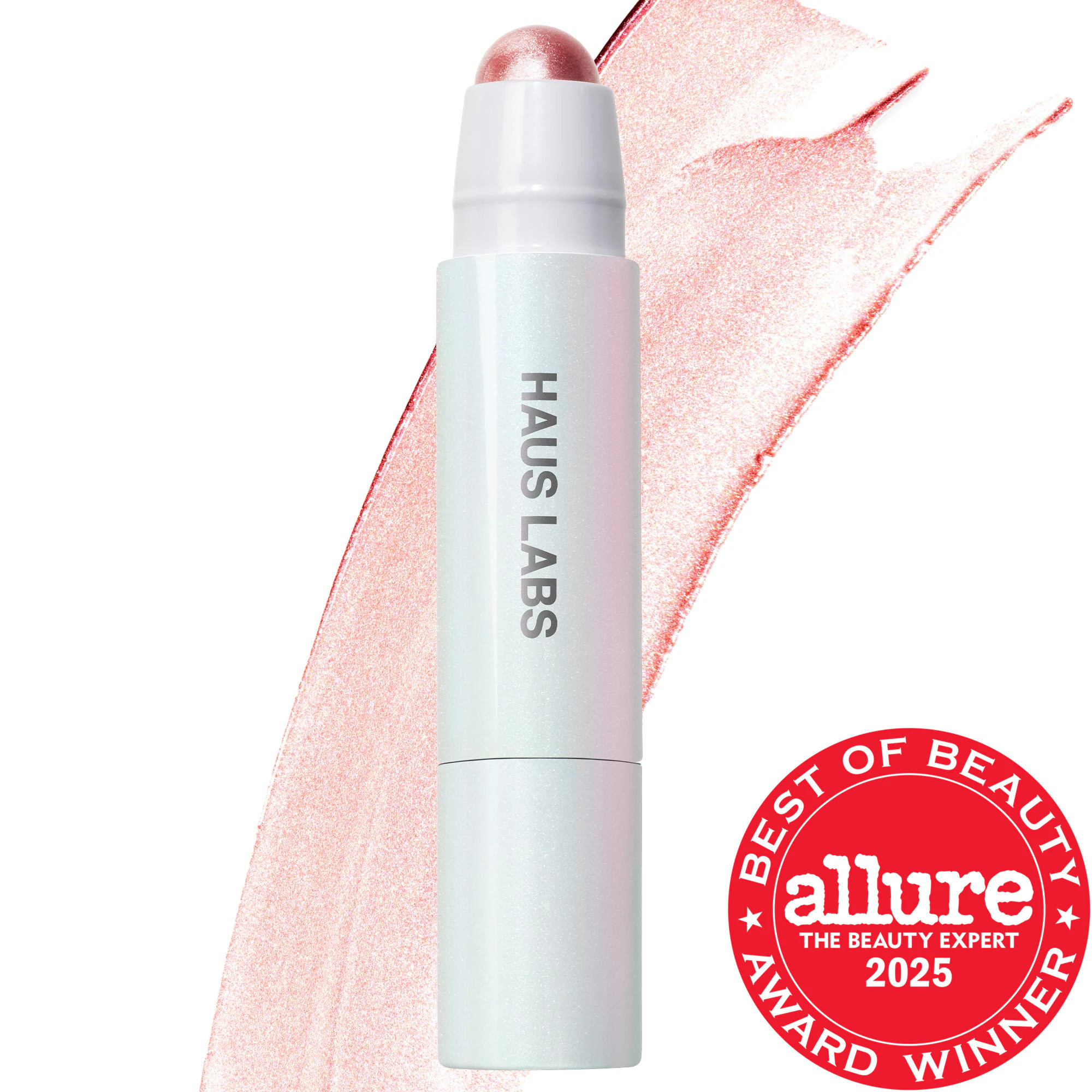 HAUS LABS BY LADY GAGA Bio-Radiant Glassy Balm Highlighter Stick Glassy Pink Opal 0.11 oz / 3 mL | Sephora (US)