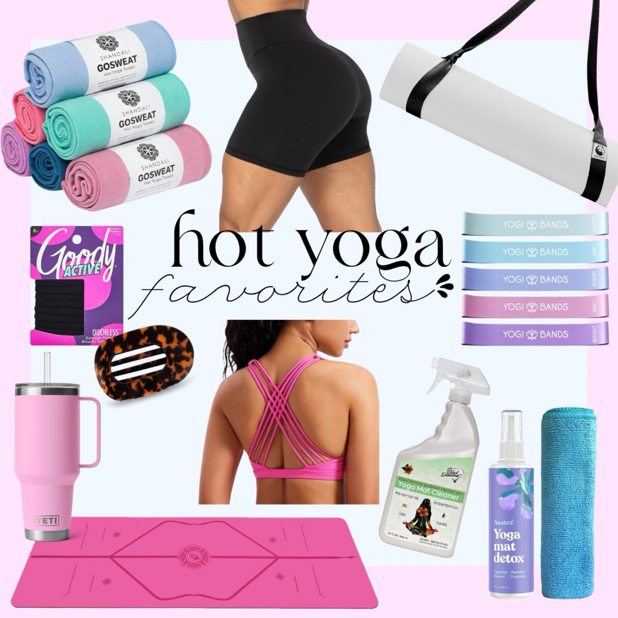 My hot yoga favorites 🤸🏽‍♀️🧘🏽‍♀️💦✨ || This Liforme mat is a total game changer for your practice. No slipping or sliding & absorbs any sweat that falls 🤢 


#liforme #yogamat #athletic #yoga #womenshealth #liformeyogamat #amazon #amazonfinds #crzyoga #goody #yeti #matcleaner #amazonathletic #workout #ltkactive #amazonactive #ltkfitness #fitness

#LTKFindsUnder50 #LTKActive #LTKFitness