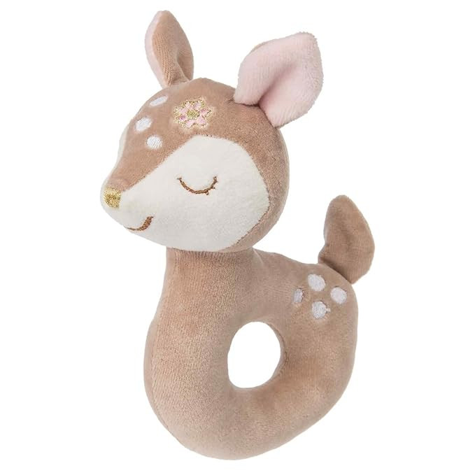 Mary Meyer Baby Rattle, Itsy Glitzy Fawn | Amazon (US)
