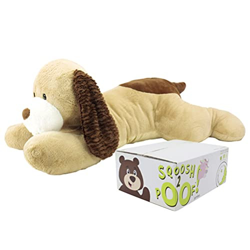 Animal Adventure | Sqoosh2Poof Giant, Cuddly, Ultra Soft Plush Stuffed Animal with Bonus Interactive Surprise - 44" Dog | Amazon (US)