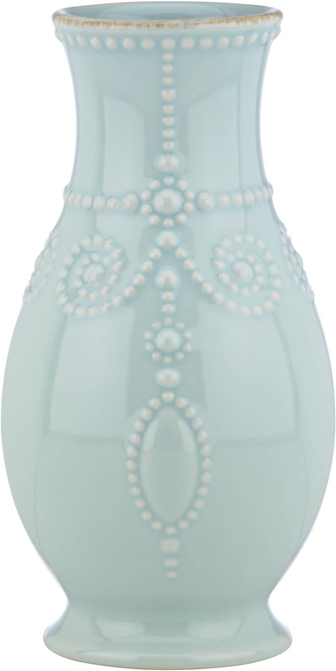 Lenox French Perle Ice Blue 8" Fluted Vase - 869509 | Amazon (US)