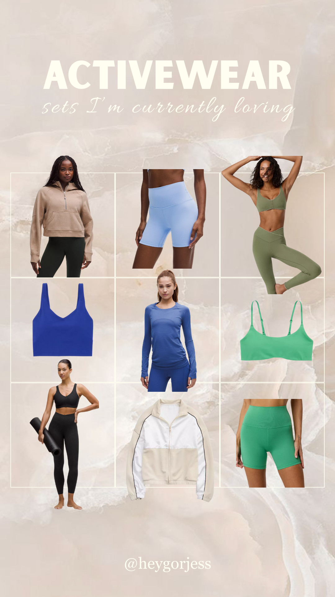 I've been finding so many cute activewear sets and pieces that I'm obsessed with!  

 #LTKfitnessgoals #LTKselfcare #LTKActive