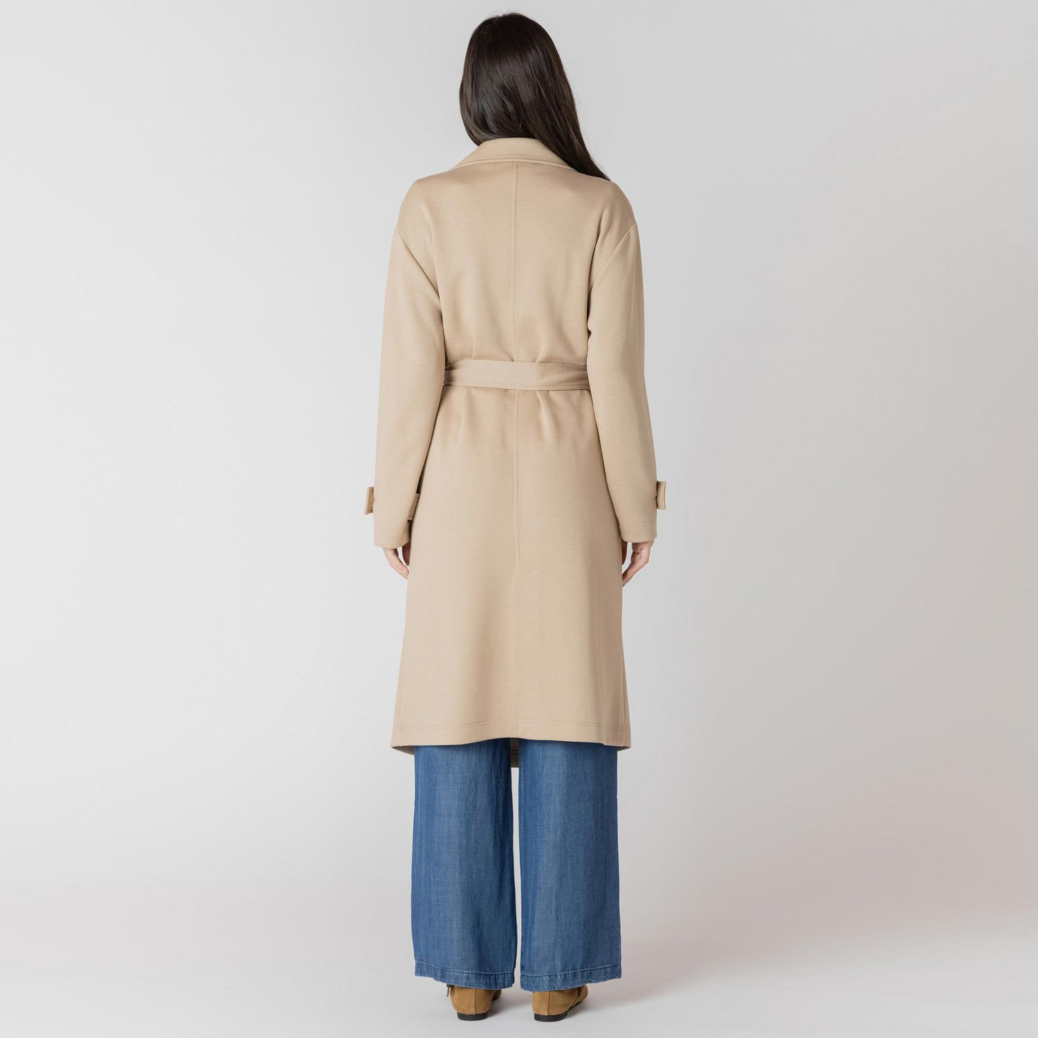 Devoted long sleeve knit trench coat, Trench coat | Walmart (CA)