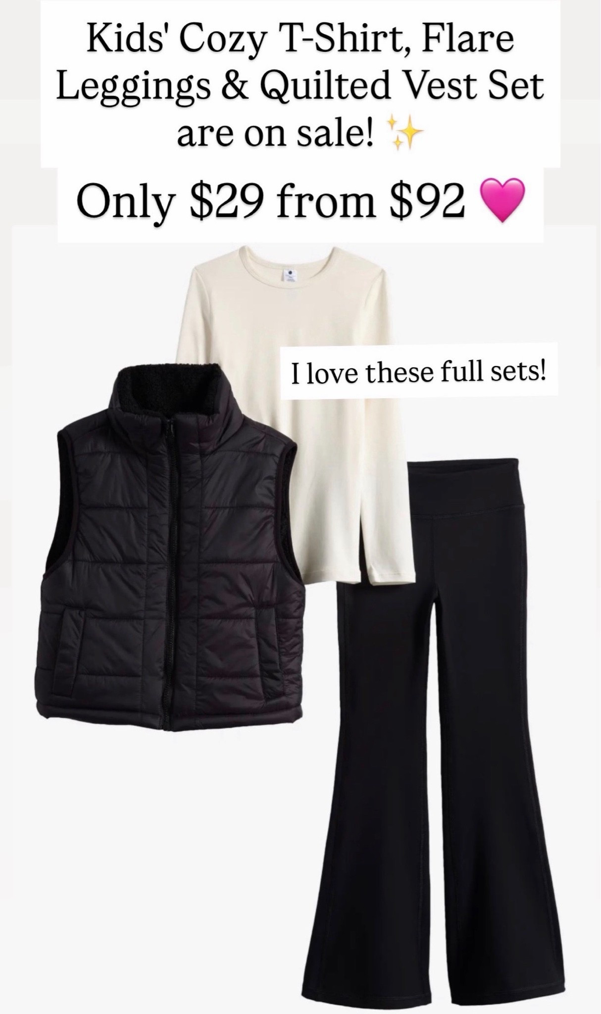 These sets are just the best! Only $29!!!

#LTKKids #LTKSaleAlert