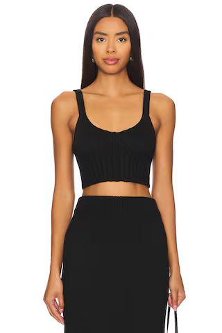 NSF Sands Knit Bra in Black from Revolve.com | Revolve Clothing (Global)