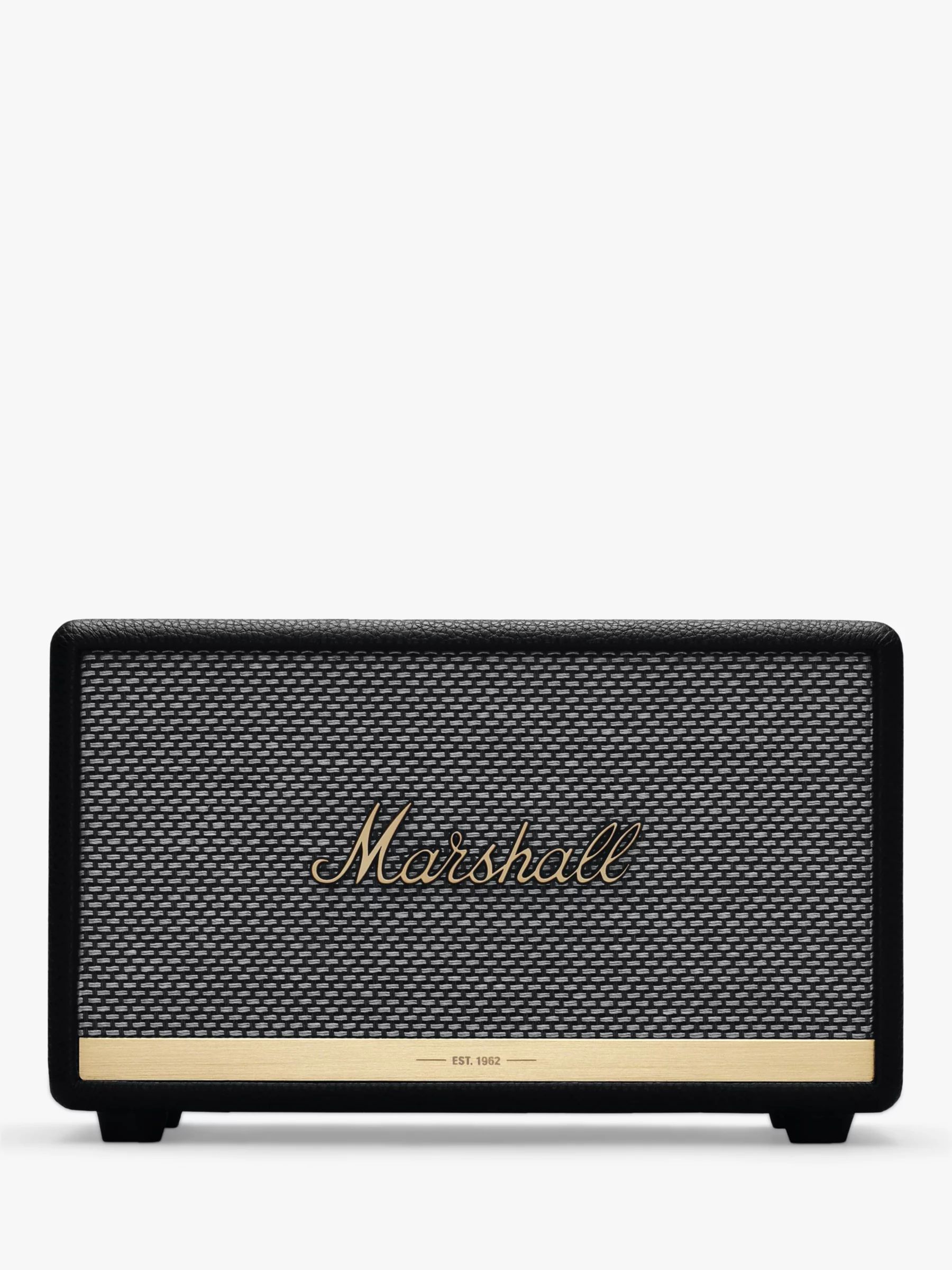 Marshall Acton II Bluetooth Speaker, Black | John Lewis (UK)