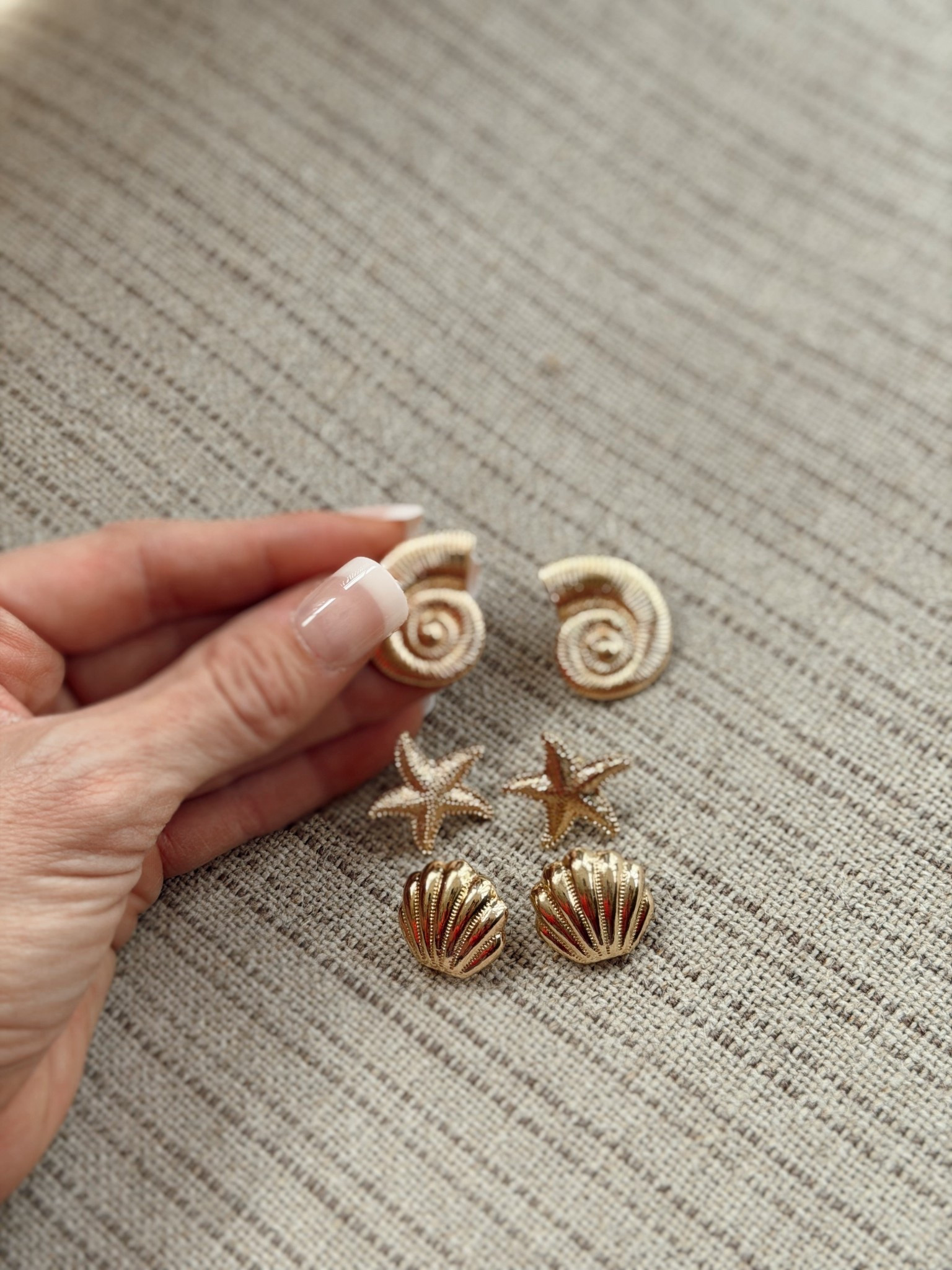 The cutest 3-pack of earrings for just $10! So fun, easy, and perfect for beach vacation looks ☀️👙

#LTKootd #LTKBeauty #LTKmomlife