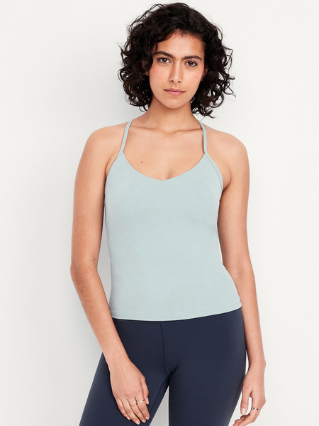StudioSmooth Racerback Support Top | Old Navy (US)