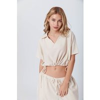 Linen Boho Crop Top, Sleeveless Linen-Cotton Blouse, Minimalist Goddess Crop, Lightweight Summer Breathable Bohemian Clothing | Etsy (US)