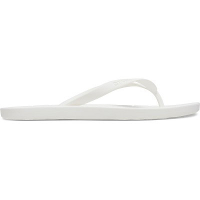 Crocs Adult Flip Flop Summer Sandals, White, M12 | Target