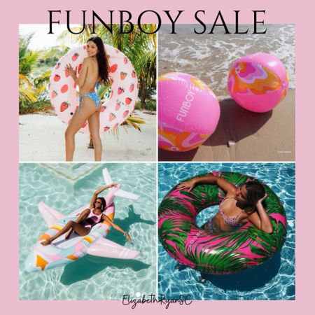 FUNBOY’s ICONIC Warehouse SALE is ON with OG floats released from the vault & 60% off!! I linked all my picks below and there is much more to choose from! Hurry as items are selling out!☀️
Pink Floats
Pool Float
Beach Towel
Beach Ball
Floats 
Pool Tubes
Vacation Floats
Pool Party

#LTKswim #LTKtravel #LTKfamily