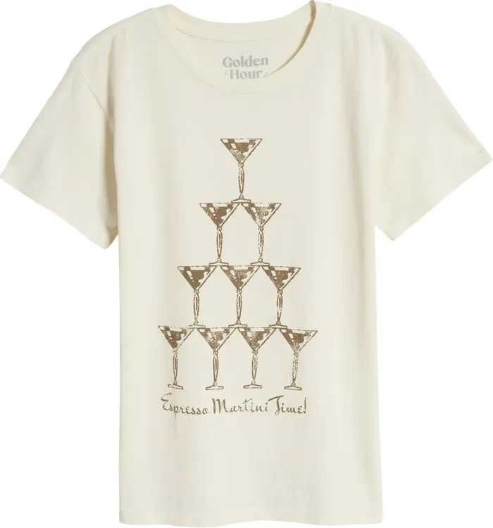 Espresso Martini Time Cotton Graphic T-Shirt | Nordstrom