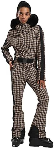 GSOU SNOW Womens Ski Suit One Piece Snowsuit Snowboard Slim Insulated Jumpsuit Jacket Waterproof ... | Amazon (US)