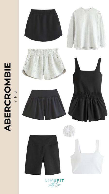 Score big with Abercrombie's YPB collection at 25% off, plus 15% off nearly everything else for myAF members! I've snagged the ultimate monochrome essentials—sleek black skorts, cozy heathered pullovers, and versatile onesie. Perfect for mixing, matching, and layering, these pieces are the building blocks of any stylish wardrobe.

#AbercrombieSale #YPBcollection #MonochromeMusthaves #AFmemberExclusive #WardrobeEssentials #LiveFitWithEm

#LTKsalealert #LTKActive #LTKfitness