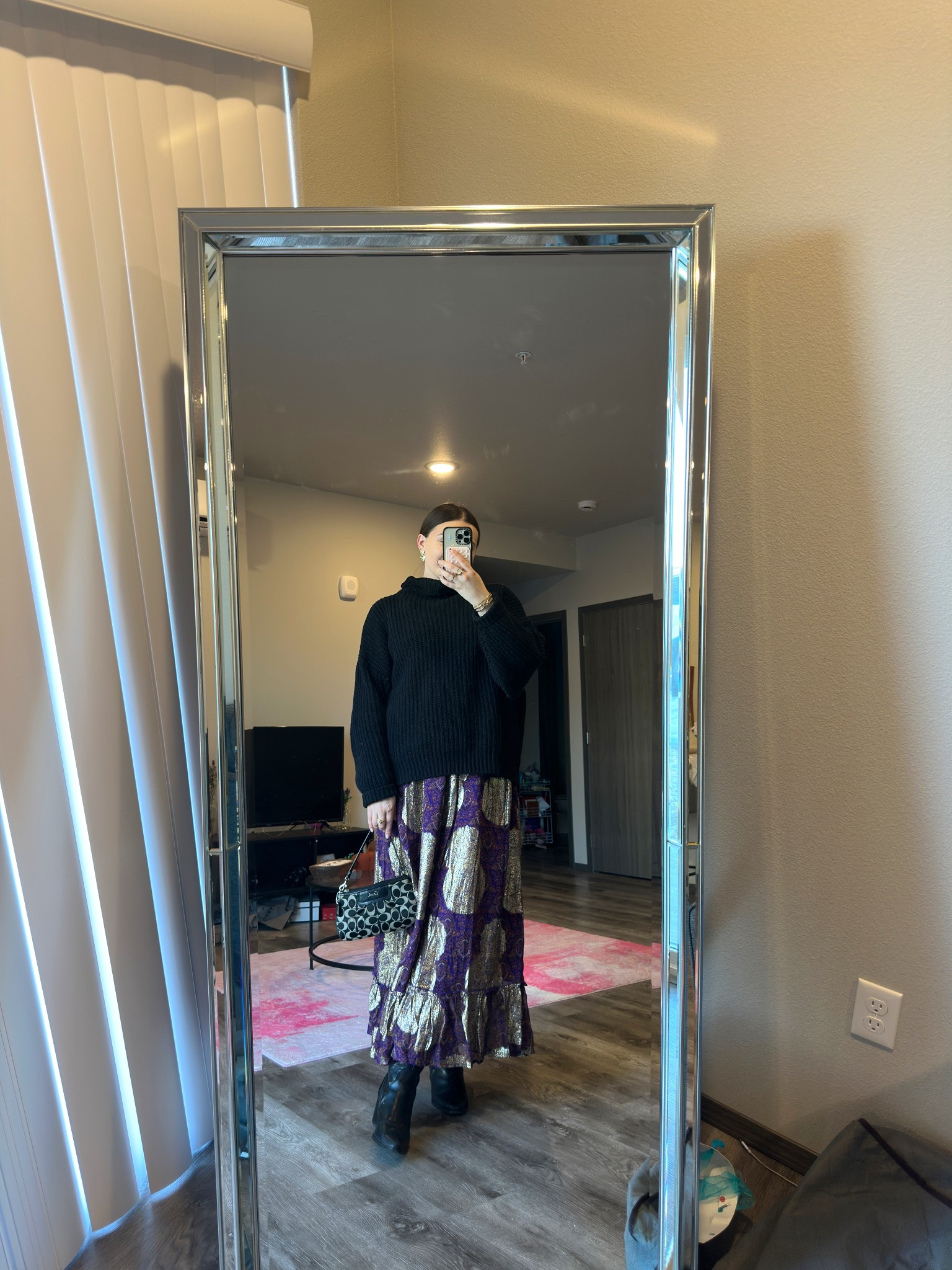 What I wore to church today 🥰 Wearing purple to kick off advent!

I’m wearing a M sweater, L dress and size 9 boots 

#LTKootd #LTKFindsUnder100 #LTKstorytime