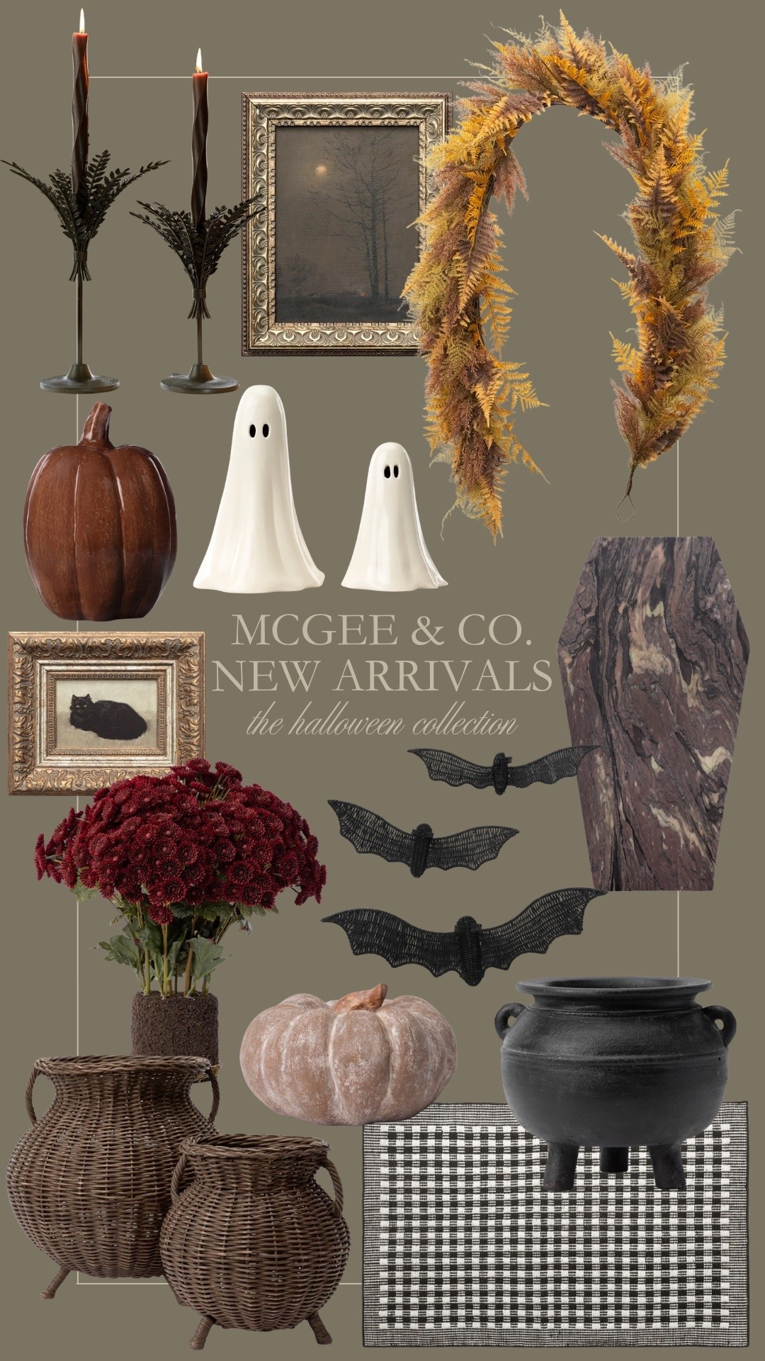 McGee & Co. new arrivals 🍂🎃 I’m loving their Halloween collection this year! It’s moody, festive, and pretty for a cozy Halloween season.

#LTKHome #LTKSeasonal